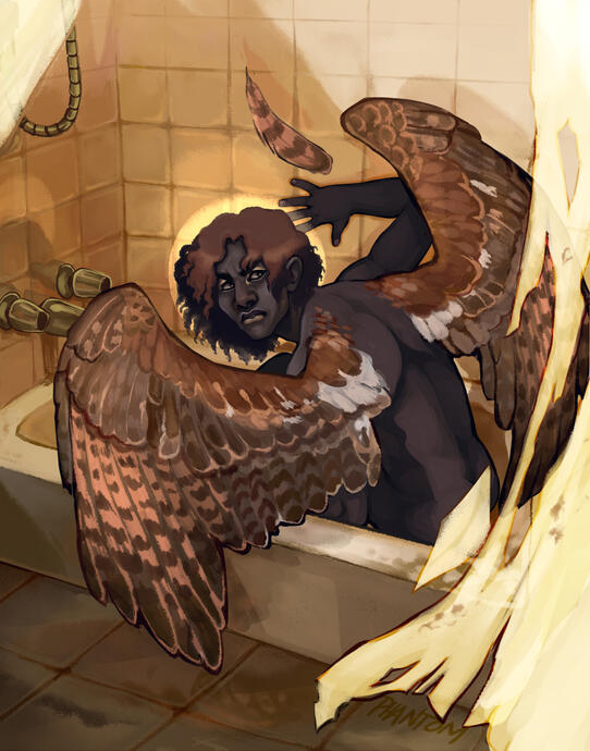 "Michael in the Bathtub"