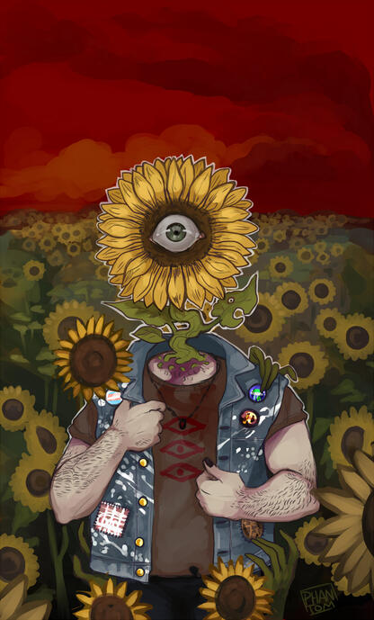"In the Fields, the Flowers"