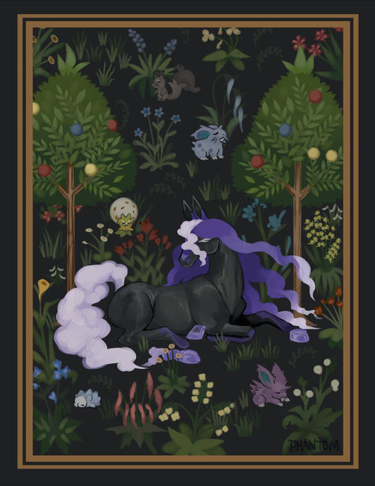 Spectrier Tapestry (pokemon)